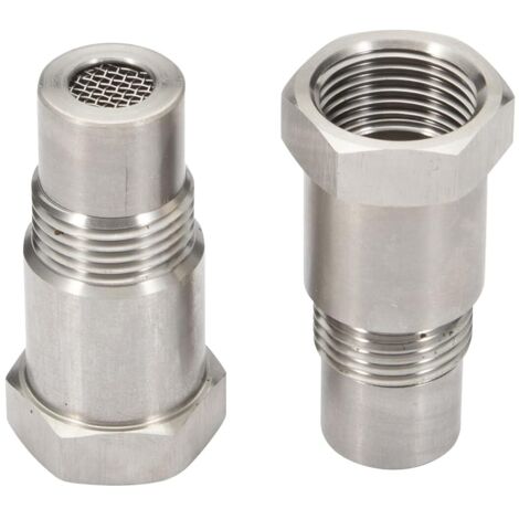 Lntyq Stück M18 x 1,5 mm Lambdasonden-Verlängerungskabel mit O2-Filter, Sauerstoffsensor, Lambdasonden-Adapter 45 mm für Auto-Abgassystem-Zubehör, M18 x 1,5 mm