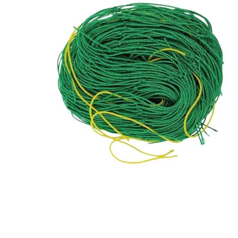 Lntyq Stück Ranknetz für Pflanzen, 1,8 x 1,8 m, Nylon-Gartennetz, strapazierfähiges Ranknetz, Stütznetz für Bohnen, Obst, Gemüse (grün)