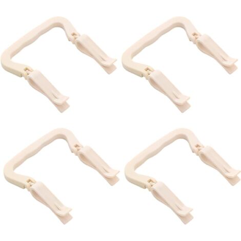 Lntyq Stücke Müllsackhalter Clip Müllverschluss Kunststoff Clip Klemmhalter für Küche Mülleimer Mülltonne Clip