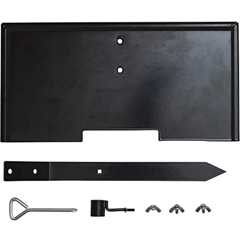 Lntyq - Support de Pierre Tombale, 30,5 x 15,2 Cm en Fer Finition Mate Anti-décoloration Plaque Commémorative pour Les Proches/Animaux de Compagnie