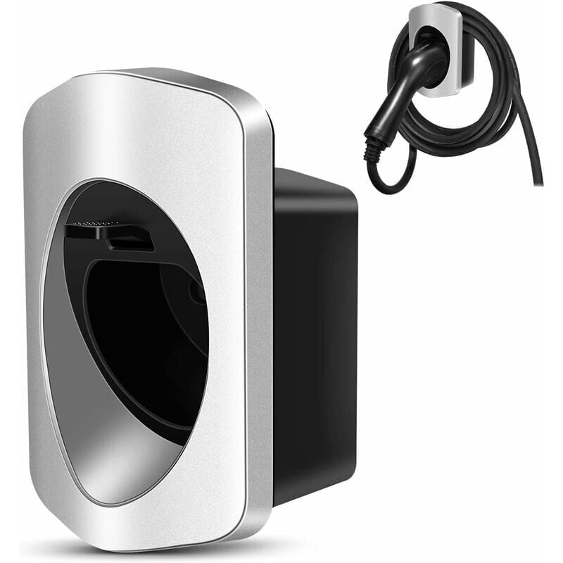 Lntyq Support Mural de Type 2 Support de Câble Chargeur Véhicule Électrique EV Station de Charge Organiseur pour Stockage de Câbles