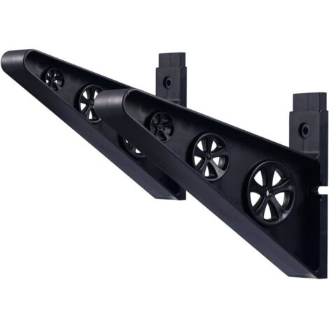 Lntyq Support mural pour ski, longboard, skateboard, snowboard, longboard électrique, outils de jardinage
