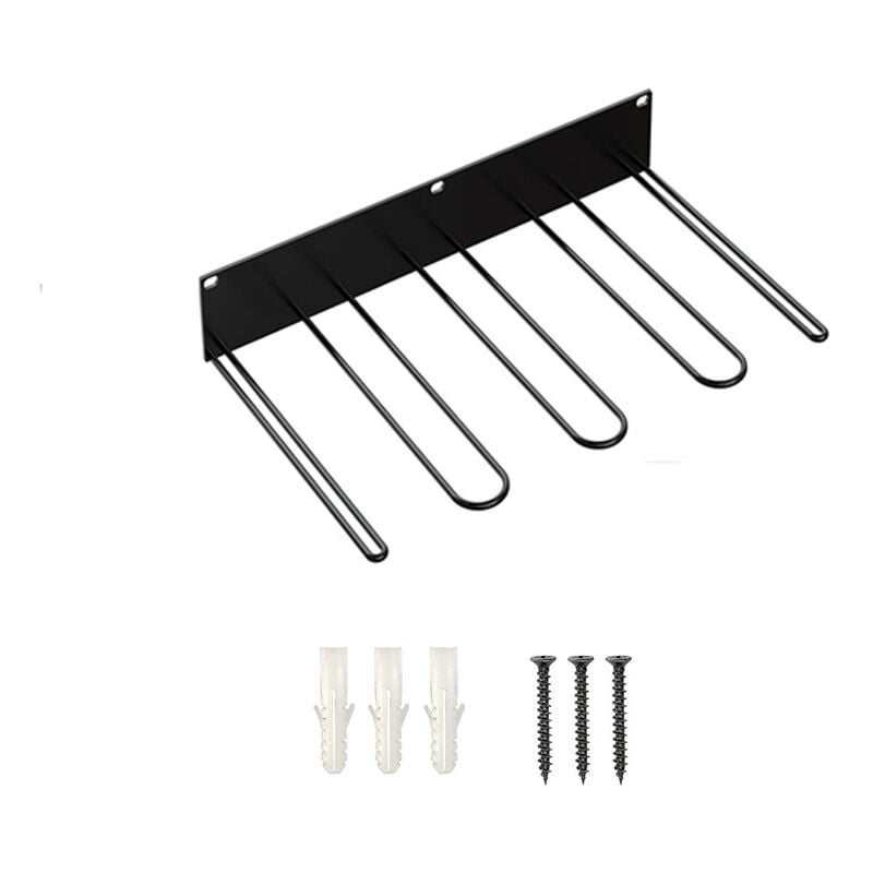 Lntyq supports muraux en métal robuste pour placard, entrée, extérieur, garage (41,5 x 23,5 cm)