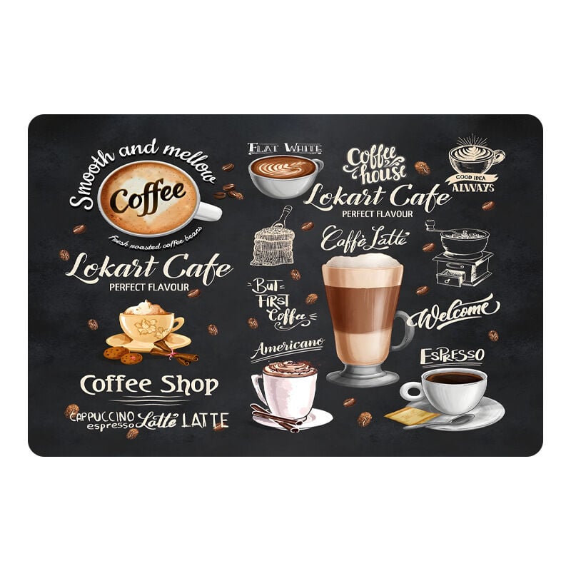 Lntyq - Tapis la Machine à Café, 4060CM Tapis de Drainage de Cuisine Super Absorbant, terre de diatomée, tapis d'égouttement, absorbe 1,7 fois son