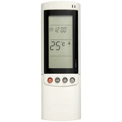 Lntyq Télécommande de Remplacement pour Climatiseur Airwell Gree RC08A avec Opération Simple, Matériau ABS, Longue Distance de Transmission, Adaptée pour Airwell