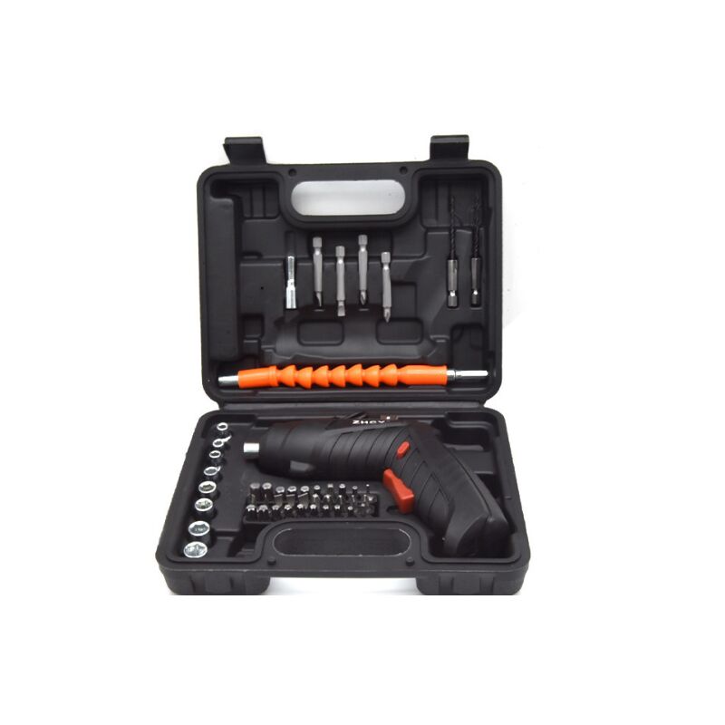 Lntyq - Tournevis électrique rechargeable sans fil avec batterie au lithium-ion 3,6 v, 47 en 1 tournevis électrique portable, adapté pour les projets