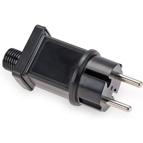 Lntyq Transformateur pour guirlandes de Noël, adaptateur électrique avec minuterie, adaptateur électrique, indice de protection IP44, 31 V Max 3,6 W UE