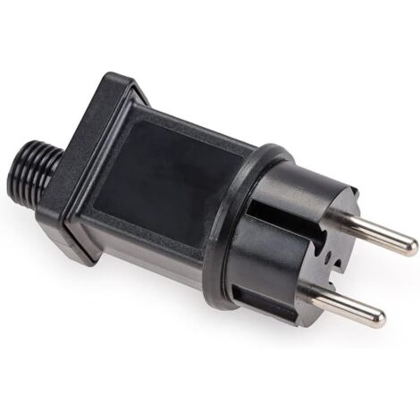 Lntyq Transformateur pour guirlandes de Noël, adaptateur électrique avec minuterie, adaptateur électrique, indice de protection IP44, 31 V Max 3,6 W UE