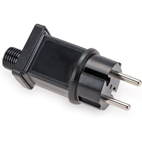 Lntyq Transformateur pour guirlandes de Noël, adaptateur électrique avec minuterie, adaptateur électrique, indice de protection IP44, 31 V Max 3,6 W UE