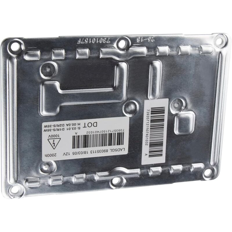 Lntyq Unidad de control de faros HID con balasto de xenón de 4 pines compatible con A4, E81, E87, C4, Seat, Opel, Volvo, P-assat B6, 3D0907391B,