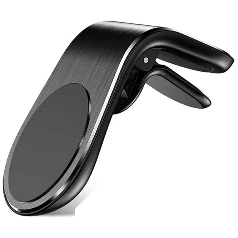 Image of Universeller magnetischer Autotelefonhalter für Lüftungsschlitze, Schwarz - Lntyq