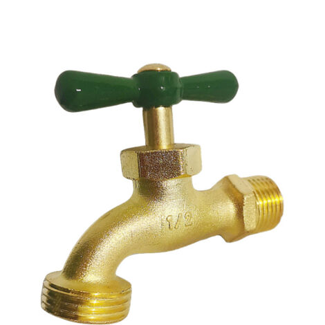 Lntyq Unsichtbarer fließender Ausguss, Wasserbrunnen, Garten-Gießkanne, Springbrunnen, fließender Wasserbrunnen, Wasserhahn, schwimmender Wasserhahn für DIY-Garten, Hof, Kunstdekor