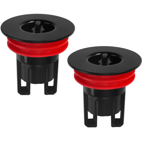 Lntyq Valve anti-odeur, 2 pièces, bouchon de douche anti-odeur, drain de douche, avec 2 joints d'étanchéité, pour salle de bain de 28 à 45 mm, plomberie de cuisine
