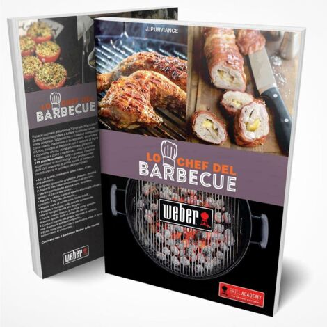 Lo chef del Barbecue Ricettario Libro Guida Ricette Grill Academy Weber