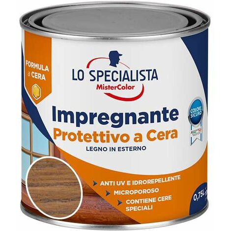 Lo specialista Impregnante Cera a solvente 0,75 l Noce