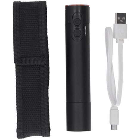 Localisateur de défaut visuel rechargeable USB, lampe LED portable pour test de câble fibre optique, 5V 20mW