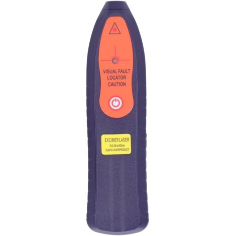 Localisateur de Fautes Visuel à Fibre pour Testeur de Câble Réseau Optique, Source Lumineuse Rouge Stylo Ports FC/SC/ST, Puissance 10mW