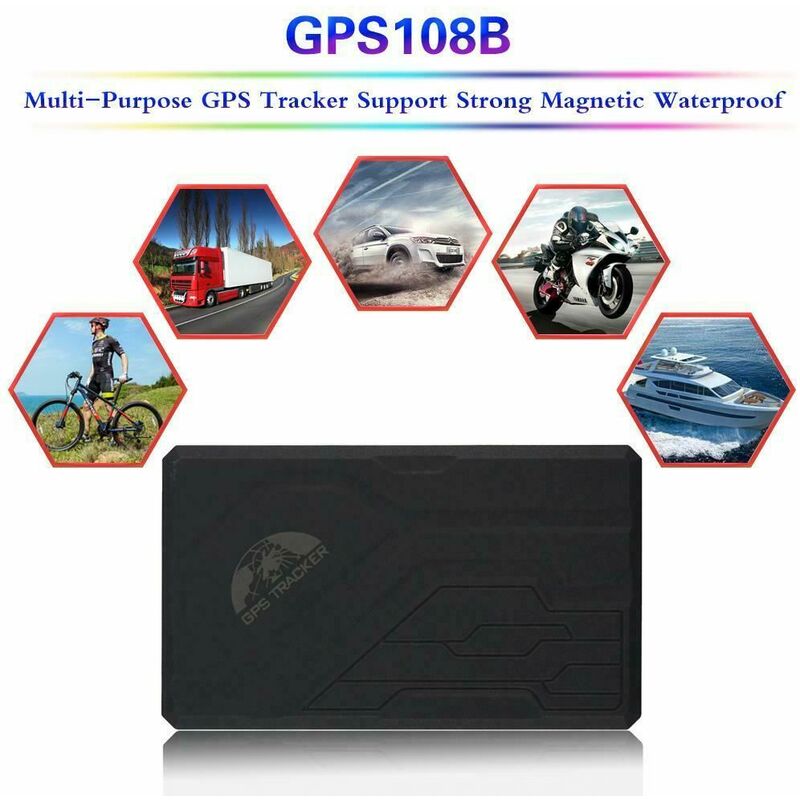

Localizador con Bateria GPS/GPRS 108B SOS Alarma TK108B para Vehículos