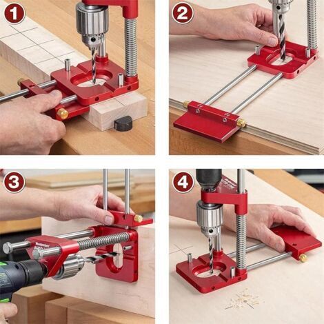 Localizzatore di punte da trapano TangYang per la lavorazione del legno (2021), strumento di posizionamento per la lavorazione del legno, localizzatore di punte da trapano di precisione, localizzatore