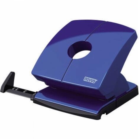 Locher B 230 8cm 30 Bl. (80 g/m) mit Anschlagschiene blau