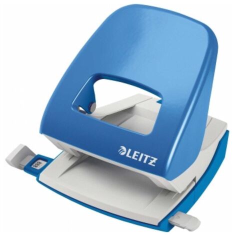 Locher NeXXt 5008 8cm 30 Bl. (80 g/m²) mit Anschlagschiene hellblau