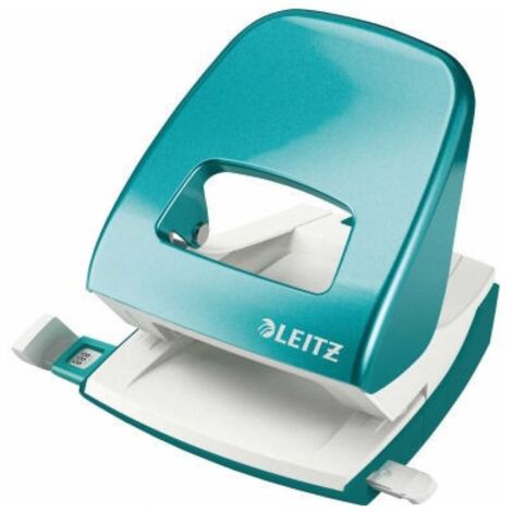 Locher NeXXt WOW 5008 8cm 30 Bl. (80 g/m²) mit Anschlagschiene eisblau