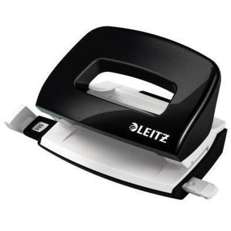 Locher NeXXt WOW Mini 5060 8cm 10 Bl. (80 g/m²) mit Anschlagschiene schwarz