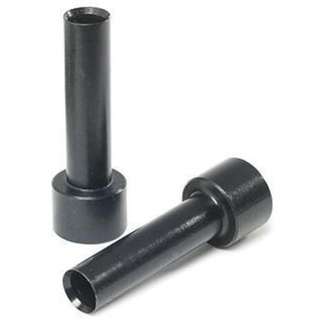 Lochpfeife 6mm Metall schwarz 2 St./Pack. 6mm Metall schwarz 2 St./Pack.