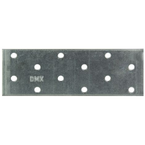Lochplatte 40x120x2.0 mm Metallplatte Rispenband Lochwinkel Flachverbinder
