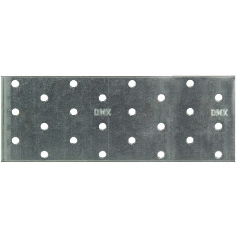 Lochplatte 40x160x2.0 mm Metallplatte Rispenband Lochwinkel Flachverbinder