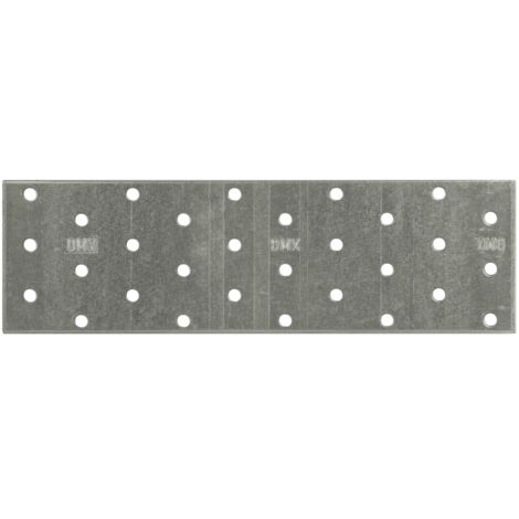 Lochplatte 60x200x2.0 mm Metallplatte Rispenband Lochwinkel Flachverbinder