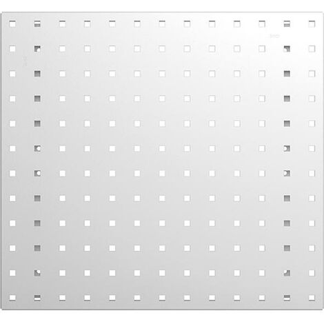 Lochplatte lichtgrau RAL 7035 495 x 457 mm