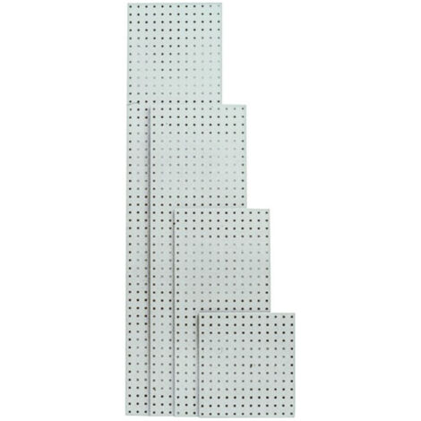 Lochplatte lichtgrau RAL 7035 991 x 457 mm