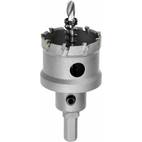 Lochsäge Hartmetallbohrer Lochsäge 42 mm TCT für 5 mm Edelstahlblech 13Thirteen