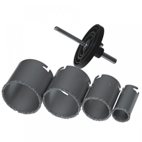 Lochsäge Set Dedra ded1518 Hartmetall 4 Stück