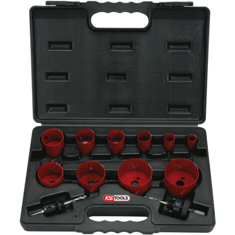 Lochsäge-Set KS TOOLS - 12-teilig - 129.5545