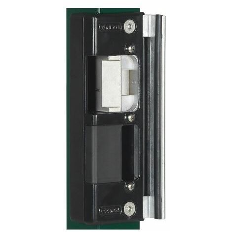Locinox – Gâche électrique pour serrure à encastrer – Fonctionnement à rupture de courant – Compatible avec serrures LOHMETAL – Résistance 500 kg