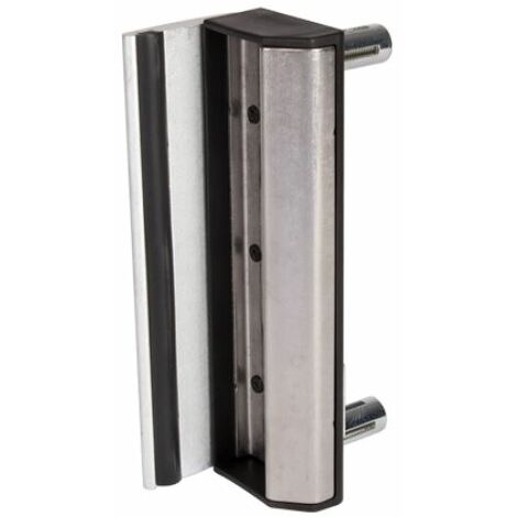Locinox – Gâche pour portail en aluminium – Pour profils ronds de 40 à 60 mm – Fixation Quick-Fix pour montage rapide et robuste
