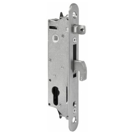 Locinox – Serrure monopoint encastrée FIFTYLOCK – Acier inoxydable – Axe de 30 mm – Compatible avec cylindres européens – Système Click-it pour montage rapide