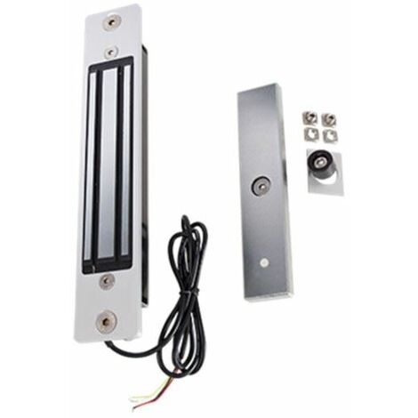 Locinox – Ventouse électromagnétique 12-24V – Contre-plaque et raccords pour N-LINE – Résistance à la corrosion – Installation facile