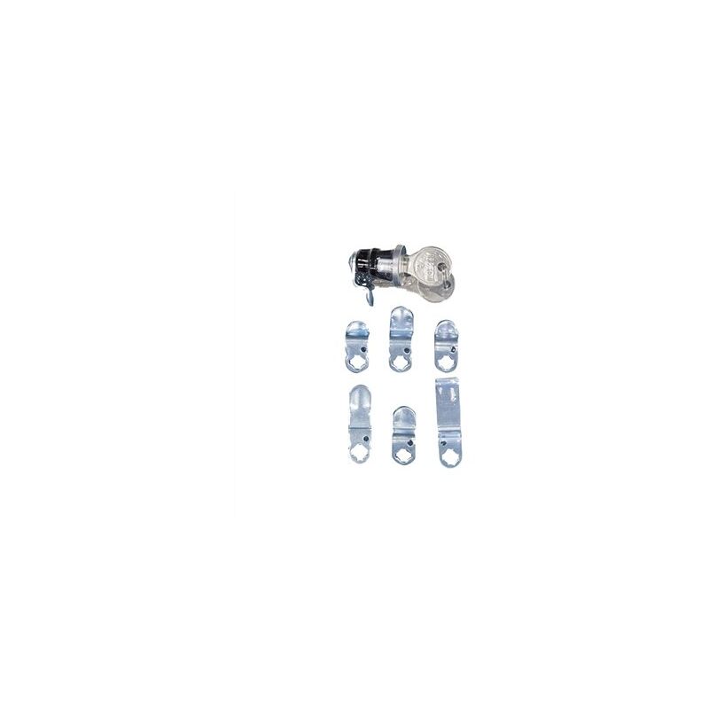 Blister 6 lenguetas cerradura buzon presion 1001 Arregui