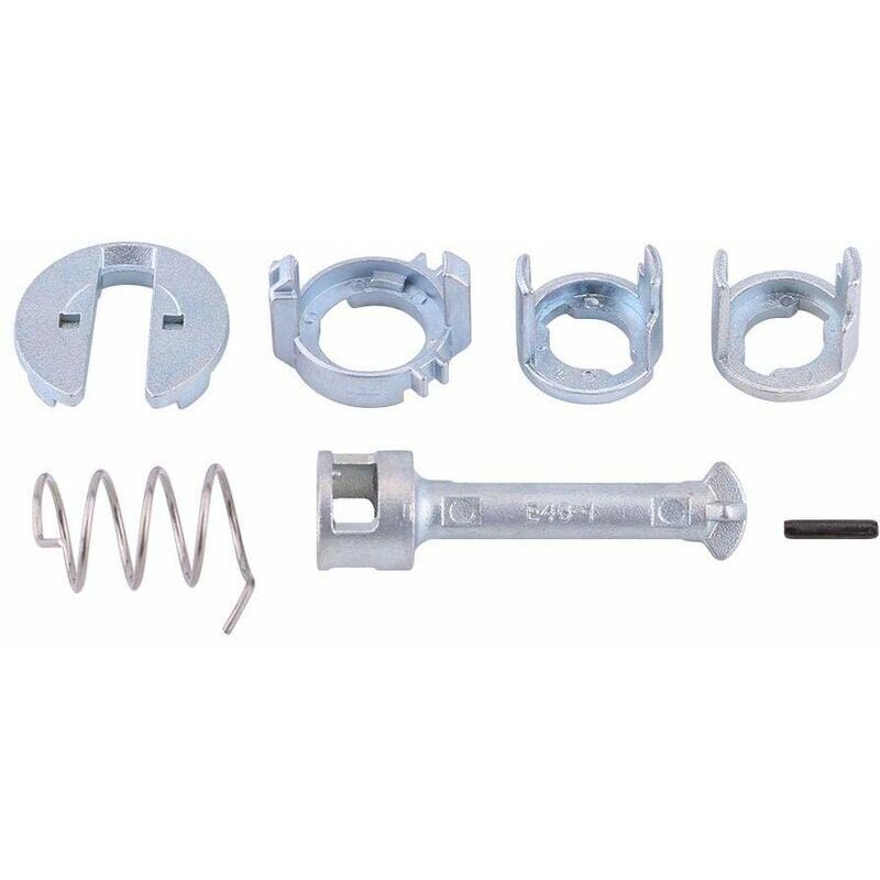 Lock cylinder repair kit, front left right door Lock cylinder repair kit Spare parts Compatible with BMW E46 3 Series 1998-2005