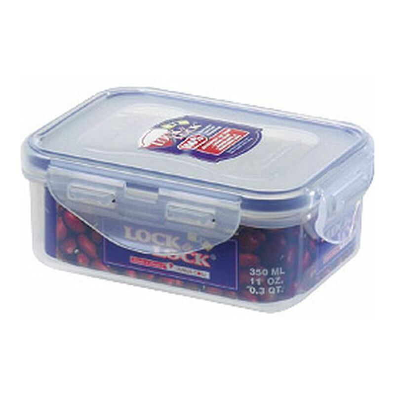 Food Storage Container - Rectangular 350ml (137 x 104 x 53mm) - HPL806 - Lock&lock