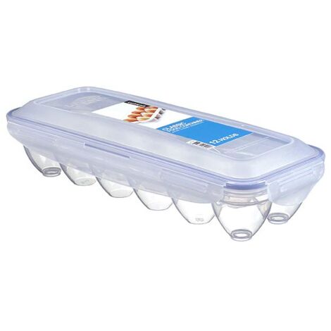 Lock & Lock, HPL 954, Contenitore per uova, antiurto, 100% impermeabile all'acqua e all'umidità