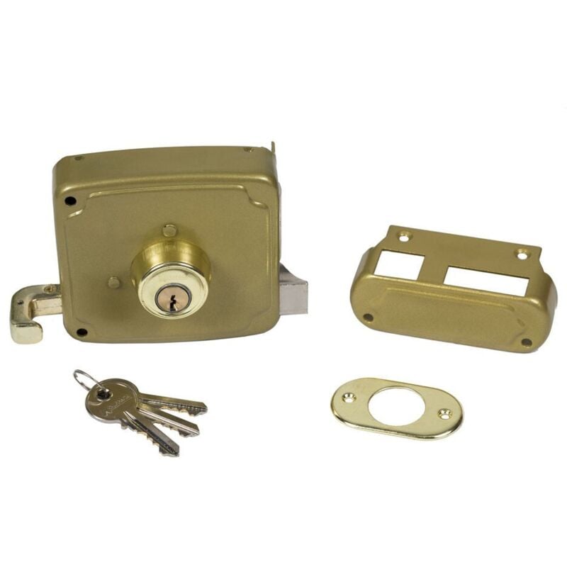 Serrure S7/4125 100HB Cylindre Droit 50 mm. Superposer