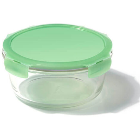 LocknLock Eco 950ml Round Oven Glass Container