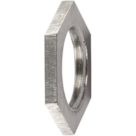 Locknut HellermannTyton 166-50104 ottone nichelato resistente alla corrosione