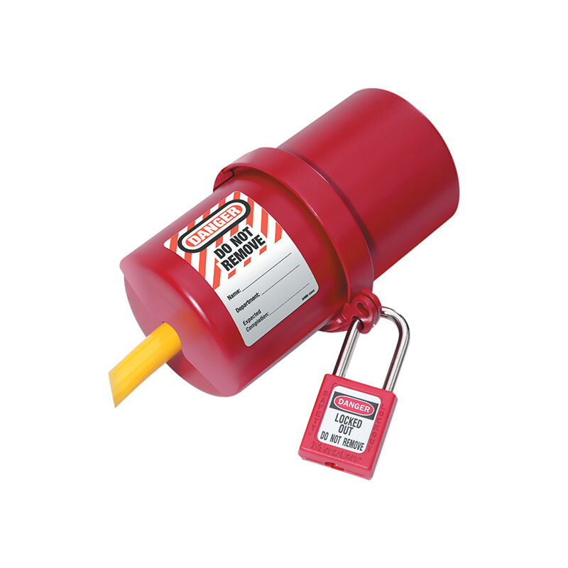 Master Lock - 488 Lockout Electrical Plug Cover Large for 240V - 550V MLKS488