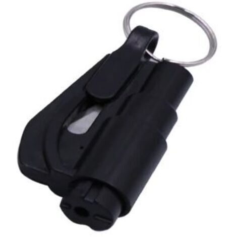 Locomotive miniature d'urgence multifonctionnelle pour voiture, marteau de secours pour vitre cassée, clé à vitre cassée (1 pièce, couleur aléatoire)-AquaForge