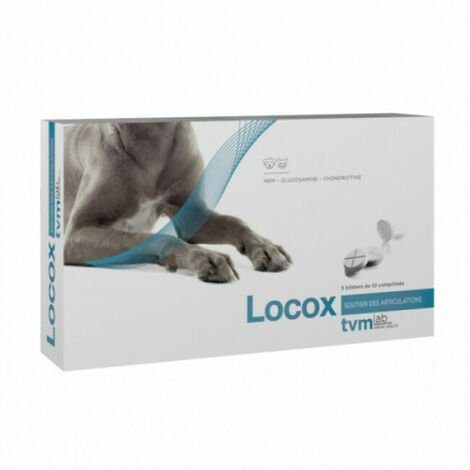Locox chien et chat souffrant d'arthrose et arthrite bte de 30 comprimés